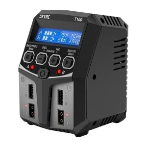 Caricabatterie SkyRC T100 2 x 50W