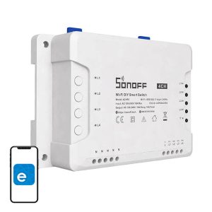 Interruttore intelligente WiFi SONOFF 4CHR3