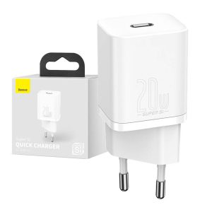 Caricabatterie rapido Baseus Super Si 1C 20W (bianco)