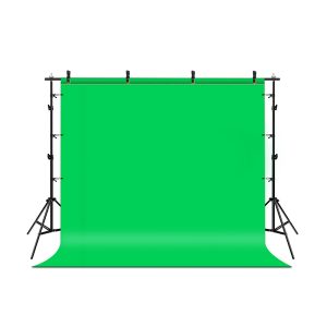 Kit di montaggio/supporto per fondale fotografico Puluz 2x3 m + 3 fondali fotografici PKT5205