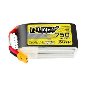 Batteria Tattu R-Line 750mAh 14.8V 95C 4S1P JST-XHR