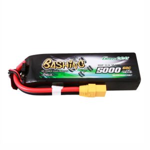 Batteria GensAce da 5 kmAh, 11,1 V, 60C, 3S1P con connettore XT90.