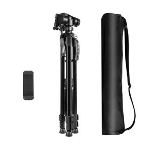 Treppiede con testa 3D a 360° + supporto per telefono Puluz PU3096B