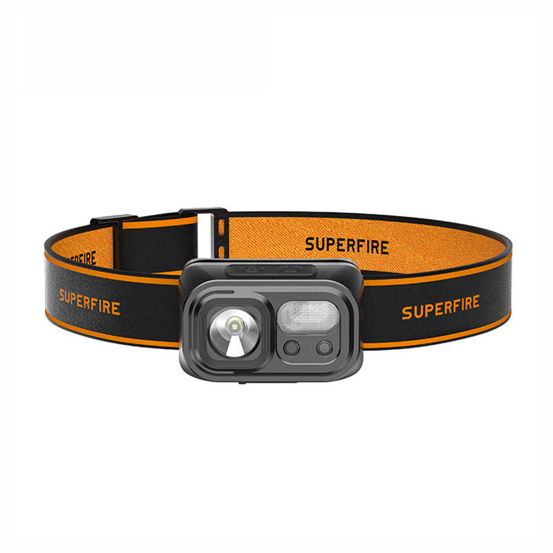 Torcia frontale Superfire HL23, 220 lm, USB-C, power bank