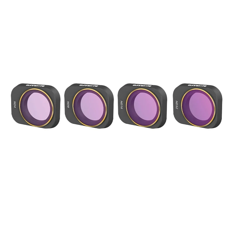 Set di 4 filtri ND 4/8/16/32 Sunnylife per DJI Mini 3 Pro (MM3-FI417)