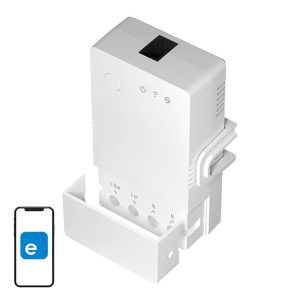 Interruttore intelligente Wi-Fi per il monitoraggio di temperatura e umidità Sonoff THR316 TH Origin