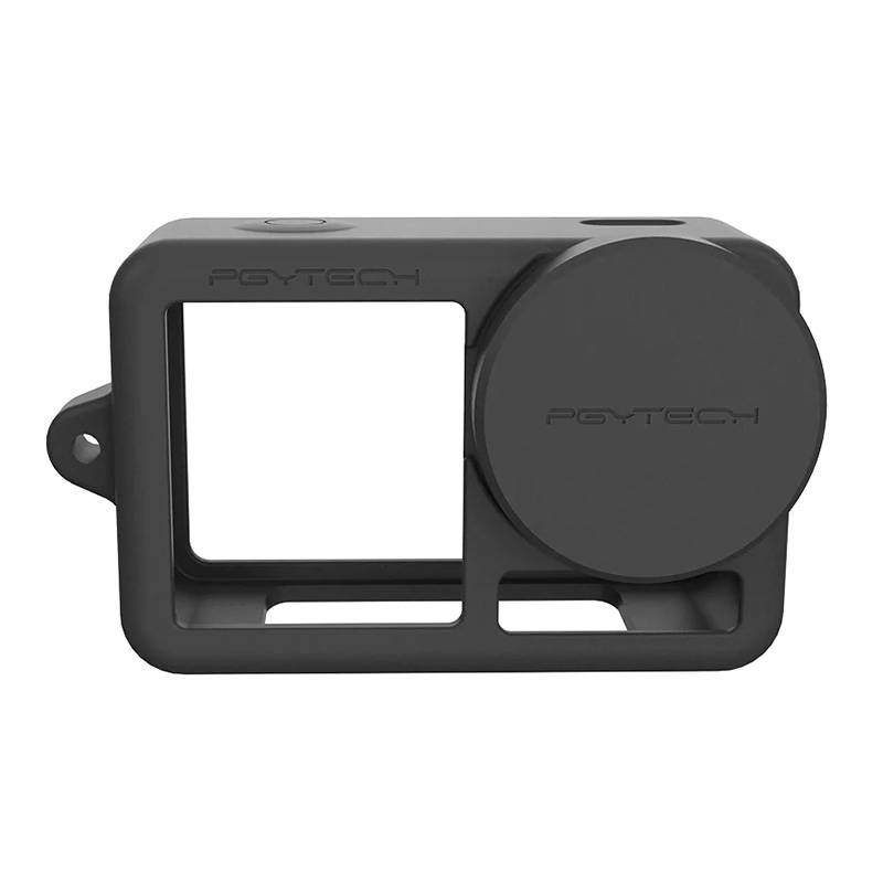 Custodia in gomma siliconica PGYTECH per OSMO Action (nera)