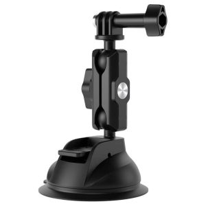 Supporto universale a ventosa TELESIN con supporto per telefono e attacco per action camera TE-SUC-012