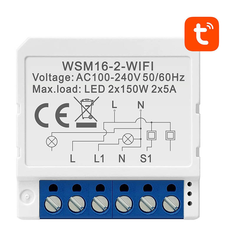 Modulo interruttore intelligente WiFi Avatto WSM16-W2 TUYA