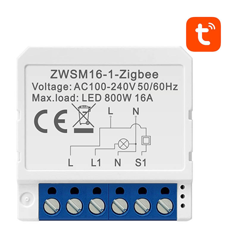 Modulo interruttore intelligente ZigBee Avatto ZWSM16-W1 TUYA