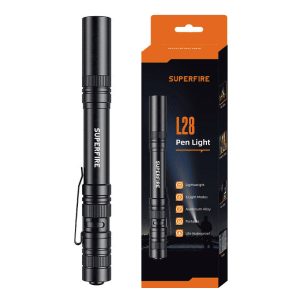 Torcia Superfire L28, 121 lm, 5 W, 52 m, 5 modalità