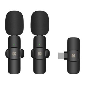 Microfono lavalier Puluz PU3151B di tipo C