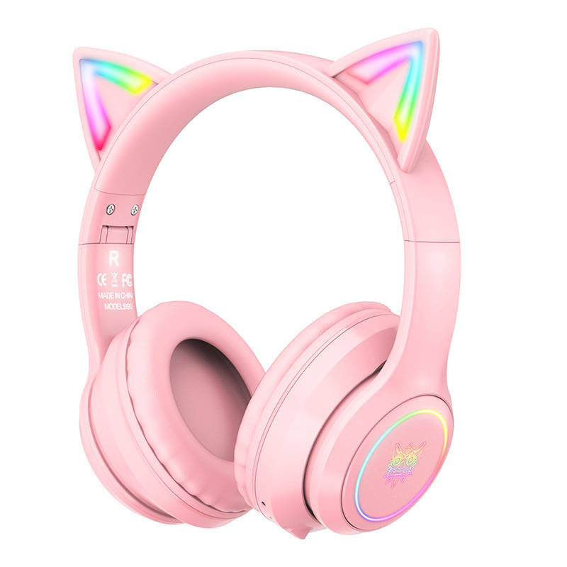 Cuffie da gaming ONIKUMA B90 rosa