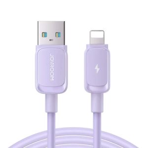 Cavo S-AL012A14 da USB a Lightning 2,4 A / 2,4 A / 1,2 m (viola)