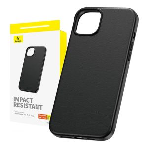 Custodia per iPhone 15 Plus serie Baseus Fauxther (nera)