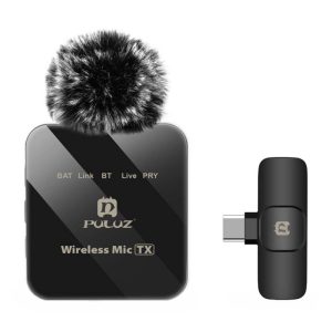 Microfono lavalier wireless PULUZ PU648B (USB-C)