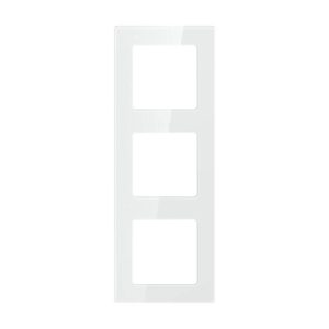 Portautensili a tripla cornice Avatto N-TS10-Frame-W3 (bianco)