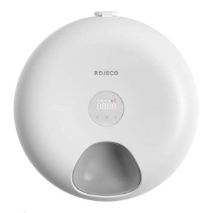 Distributore automatico di cibo per animali domestici Rojeco, 6 pasti, batteria da 3600 mAh