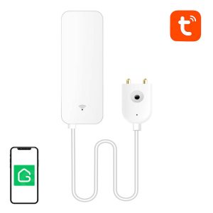 Sensore intelligente per perdite d'acqua/allagamenti WiFi Gosund S5 Tuya