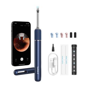 Asta di pulizia auricolare Smart Visual per Bebird Note 5 (blu)