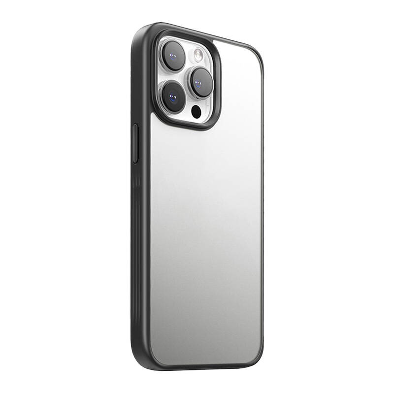 Custodia protettiva Joyroom JR-15Q2 per iPhone 15 Pro (nero opaco)