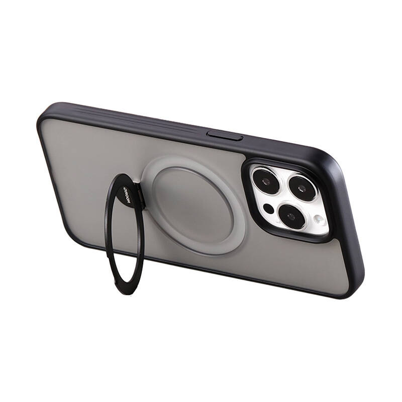 Custodia protettiva magnetica Joyroom JR-BP004 per iPhone 15 Pro Max (nera)