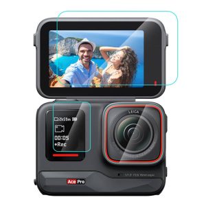 Pellicola protettiva in vetro temperato 3 in 1 PULUZ per Insta360 Ace Pro (PU951T)