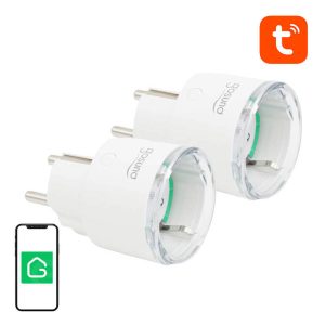 Presa intelligente WiFi Gosund SP111 3680W 16A, Tuya confezione da 2