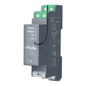 Shelly Qubino Pro 2 Relè per guida DIN, 2 canali, Z-Wave
