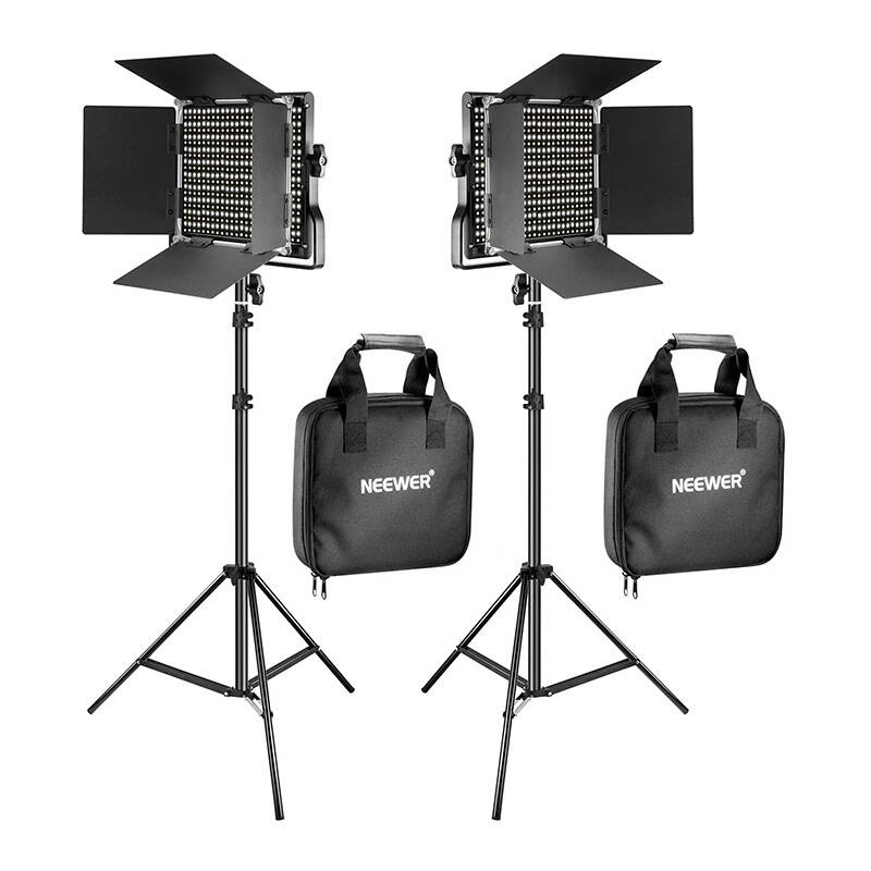 Kit Neewer 660 LED bicolore, due lampade da 40W 3200-5600K