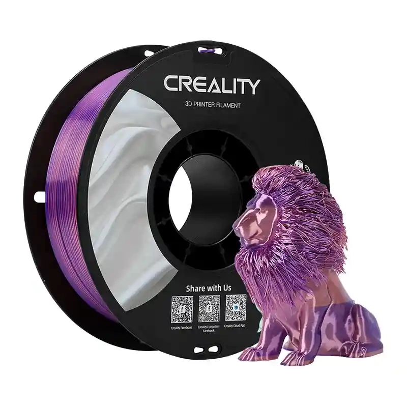 Filamento PLA CR-Silk Creality (rosa-viola)