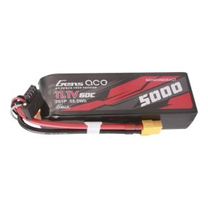 Gens ace G-Tech 5000mAh 11.1V 60C 3S1P Lipo con connettore XT60