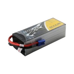 Batteria Lipo Tattu da 8000 mAh 22,2 V 25C 6S1P con EC5
