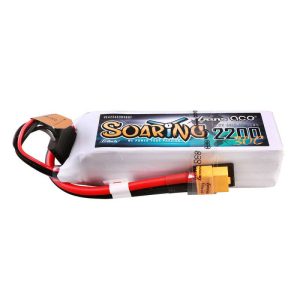 Batteria Gens ace G-Tech Soaring 2200mAh 14.8V 30C 4S1P Lipo con connettore XT60