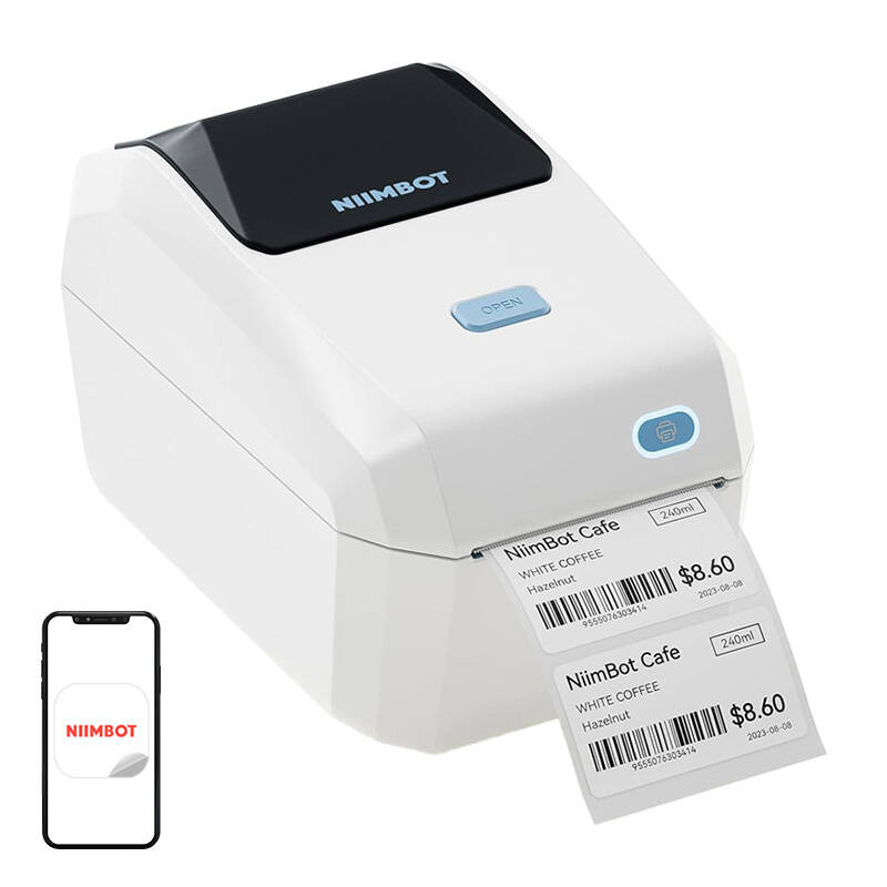 Stampante per etichette portatile Niimbot K3 (crema)