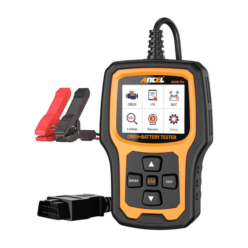 Scanner diagnostico 2 in 1 OBD2 e tester per batterie Ancel AD410 PRO