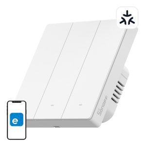 Interruttore a parete intelligente SONOFF M5-3C-86W WiFi Matter (3 canali)