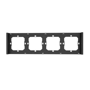 Telaio per interruttore M5 80 quadruplo 4x4 SONOFF M5-4C-80-F (grafite/nero)