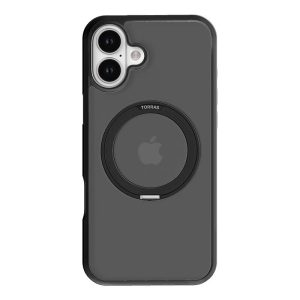 Custodia Torras Ostand Pro per iPhone 16 (nera)