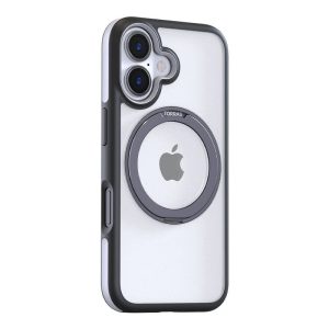 Custodia Torras Ostand R Fusion per iPhone 16 Plus (nera)