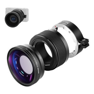 Obiettivo grandangolare Neewer per Sony ZV1 (nero)