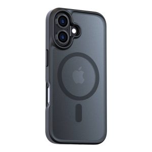 Custodia magnetica Torras Guardian Series per iPhone 16 Plus (nera)