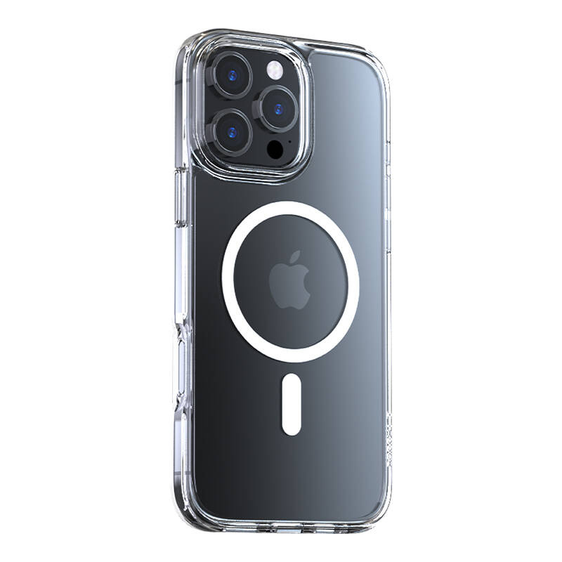 Custodia Torras Diamond-Mag Series per iPhone 16 Pro Max (trasparente)