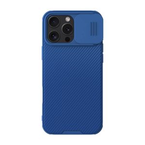 Custodia Nillkin CamShield Pro per iPhone 16 Pro Max (blu)