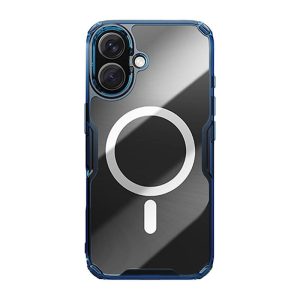 Custodia magnetica Nillkin Nature TPU Pro per iPhone 16 Plus (blu)