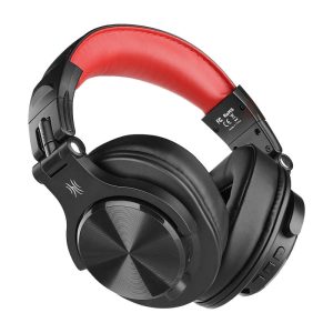Cuffie wireless Oneodio Fusion A70 (nere e rosse)