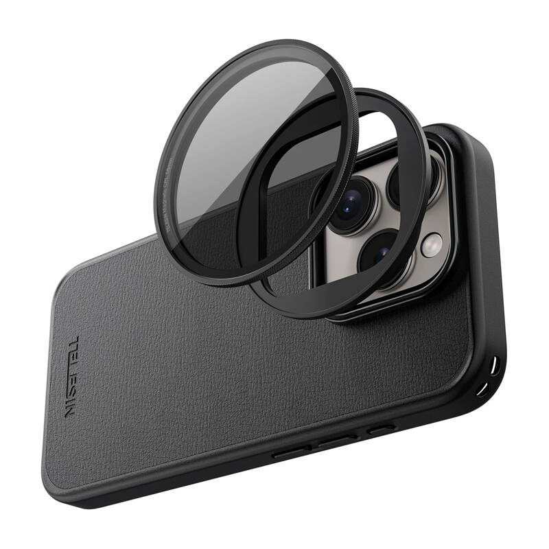 Filtro CPL Telesin da 58 mm per iPhone 15 Pro/Pro Max