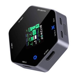 Docking station Blitzwolf 8 in 1 BW-TH16 USB 100W con display LCD intelligente