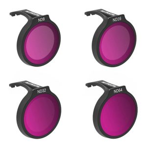 Set di quattro filtri SUNNYLIFE per DJI Neo: ND8+ND16+ND32+ND64