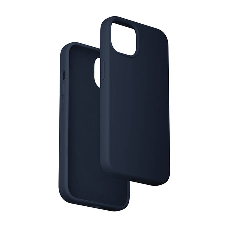 Custodia in silicone Vention KUFL0-20 per iPhone 15 Plus (blu)
